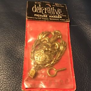 1960’s 24k Gold Plated Wall Hanger